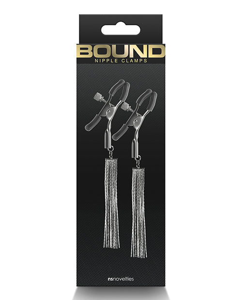 Bound D2 Nipple Clamps - Gunmetal Ns Novelties INC