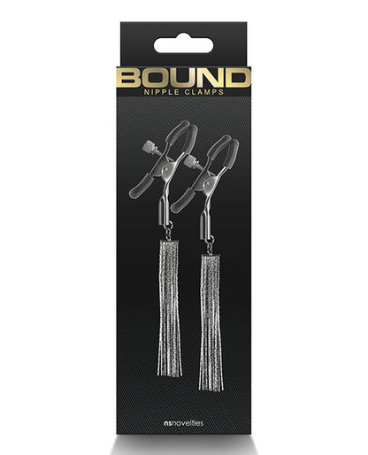 Bound D2 Nipple Clamps - Gunmetal Ns Novelties INC