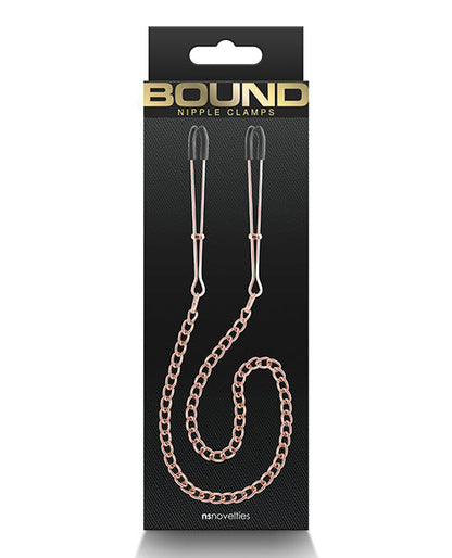 Bound DC3 Nipple Clamps - Rose Gold Ns Novelties INC
