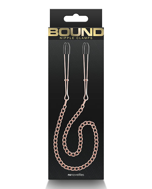 Bound DC3 Nipple Clamps - Rose Gold Ns Novelties INC