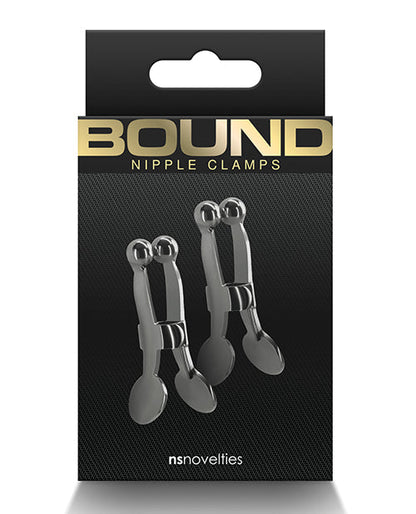 Bound C1 Nipple Clamps - Gunmetal Ns Novelties INC
