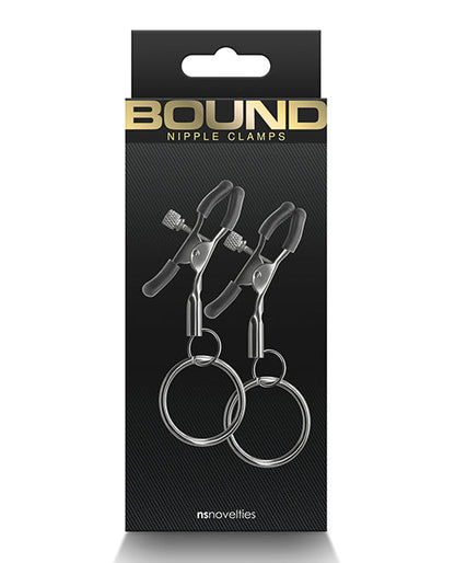 Bound C2 Nipple Clamps - Gunmetal Ns Novelties INC