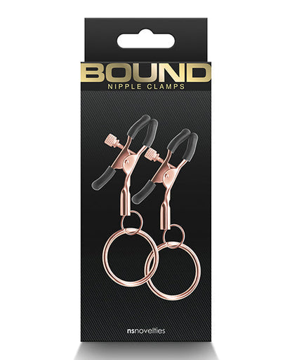 Bound C2 Nipple Clamps - Rose Gold Ns Novelties INC