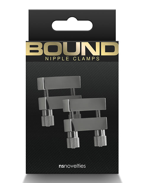 Bound V1 Nipple Clamps - Gunmetal Ns Novelties INC