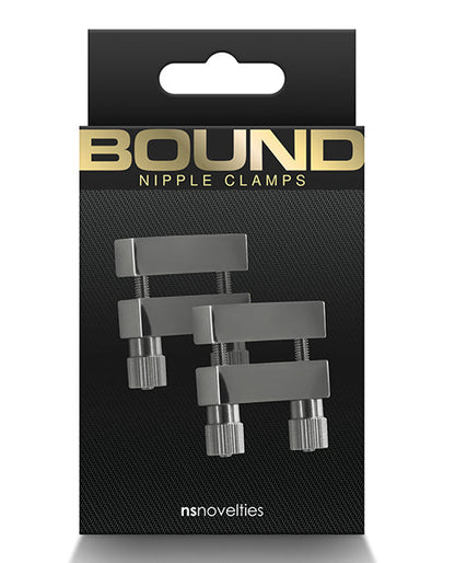 Bound V1 Nipple Clamps - Gunmetal Ns Novelties INC