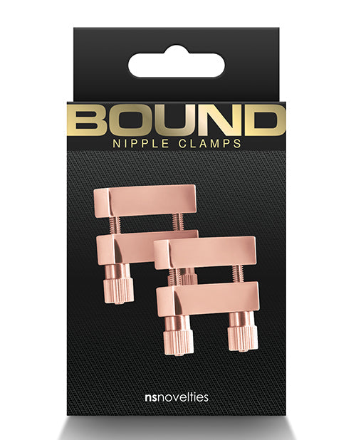 Bound V1 Nipple Clamps - Rose Gold Ns Novelties INC