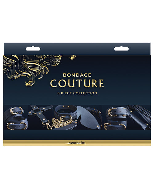Bondage Couture 6 Piece Kit - Blue Ns Novelties INC
