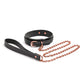 Bondage Couture Collar & Leash - Black Ns Novelties INC