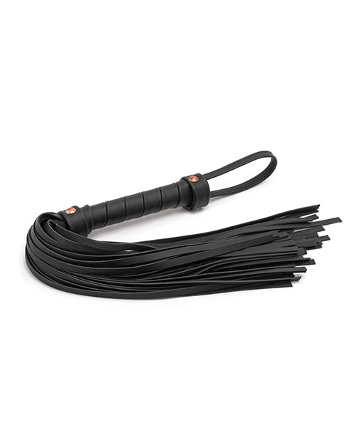 Bondage Couture Flogger - Black Ns Novelties INC