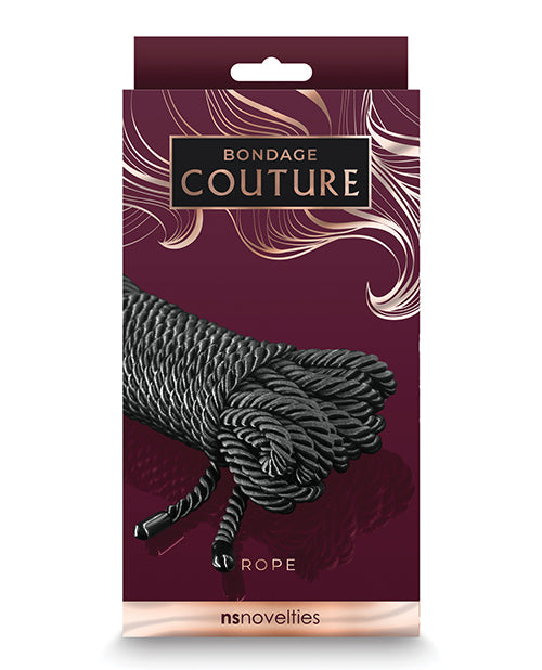 Bondage Couture Rope - Black Ns Novelties INC