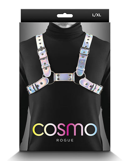 Cosmo Harness Rogue - M/L Rainbow Ns Novelties INC