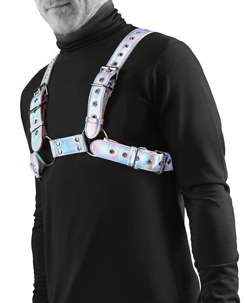 Cosmo Harness Rogue - M/L Rainbow Ns Novelties INC