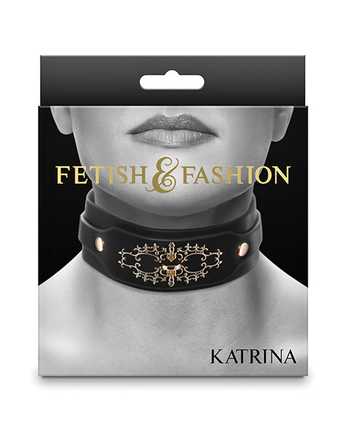 Fetish & Fashion Katrina Collar - Black Ns Novelties INC