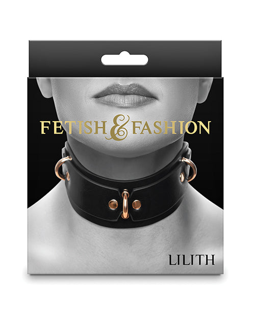 Fetish & Fashion Lilith Collar - Black Ns Novelties INC