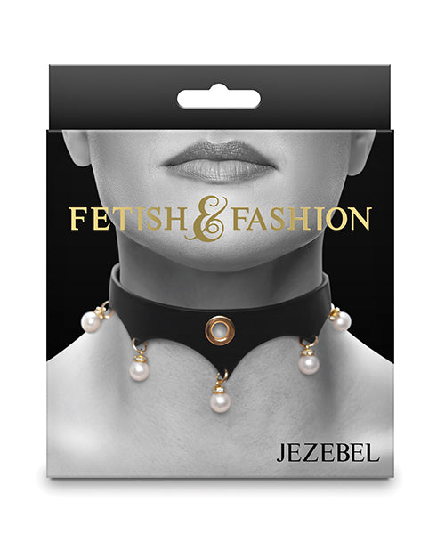 Fetish & Fashion Jezebel Collar - Black Ns Novelties INC