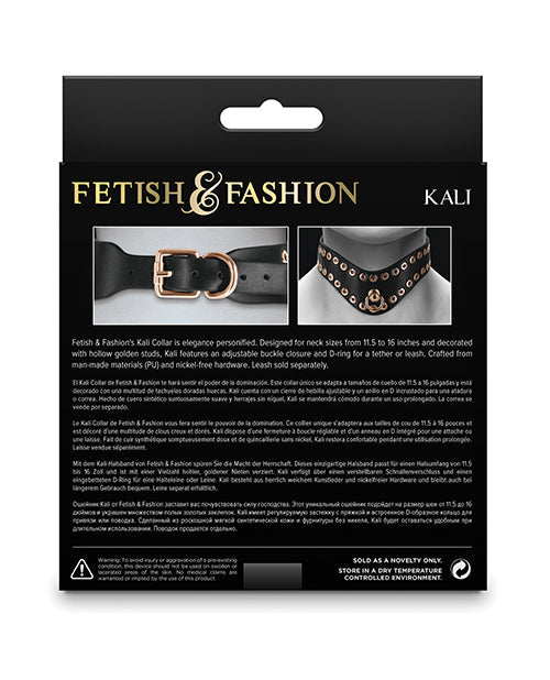 Fetish & Fashion Kali Collar - Black Ns Novelties INC