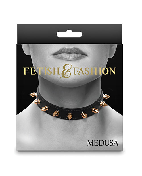 Fetish & Fashion Medusa Collar - Black Ns Novelties INC