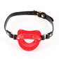 Fetish & Fashion Kourtney Gag - Black/Red Ns Novelties INC