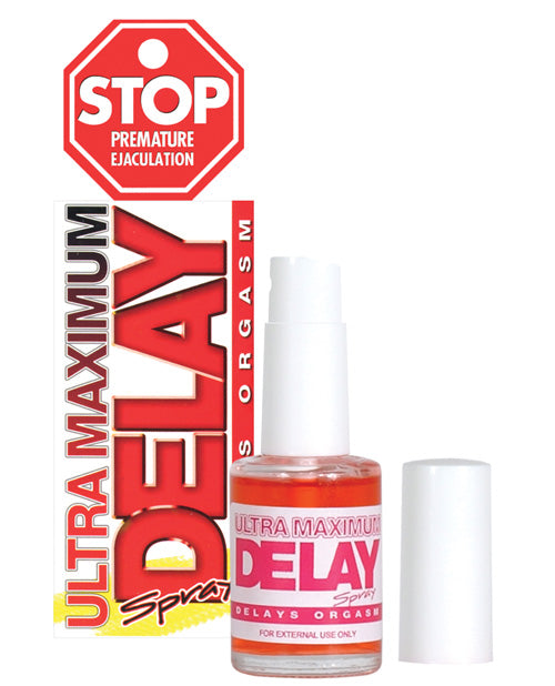 Stop Ultra Maximum Delay Spray - 1.5 oz Nasstoys