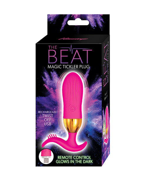 Beat Magic Tickler Plug - Pink Nasstoys