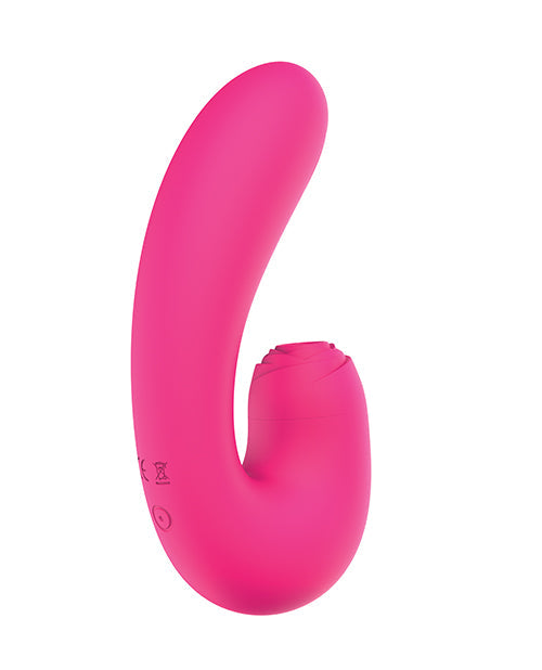 Blaze Suction Thumper Vibe - Pink Nasstoys
