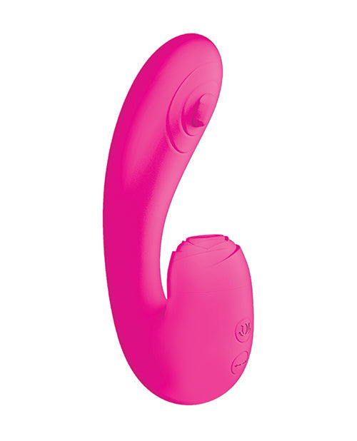 Blaze Suction Thumper Vibe - Pink Nasstoys