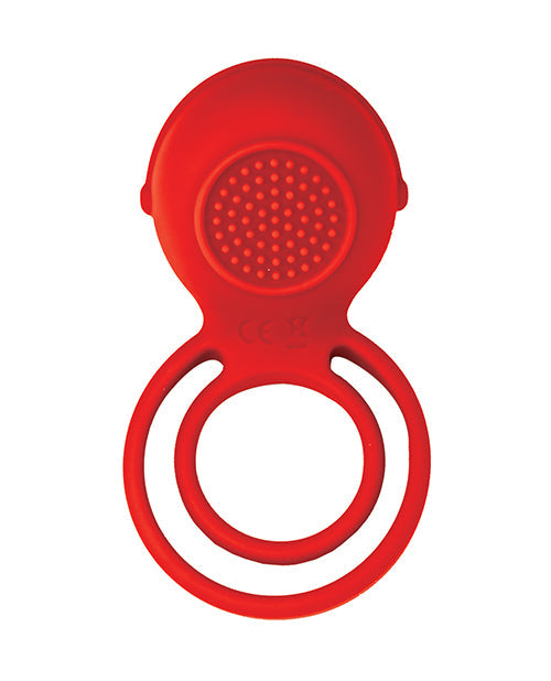 Cockpower Ultimate Vibrating Cock Ring - Red Nasstoys