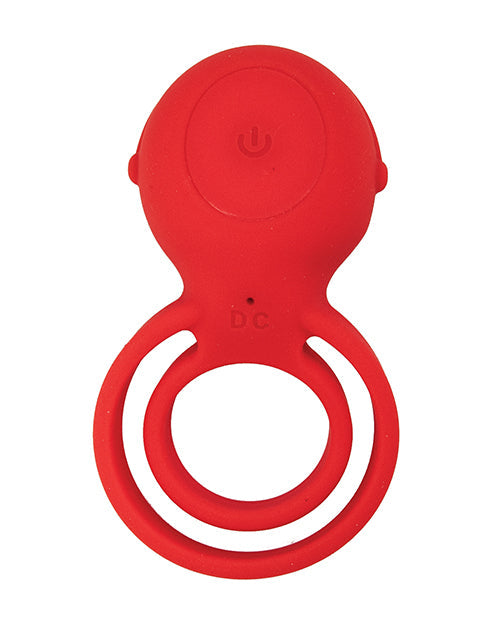 Cockpower Ultimate Vibrating Cock Ring - Red Nasstoys