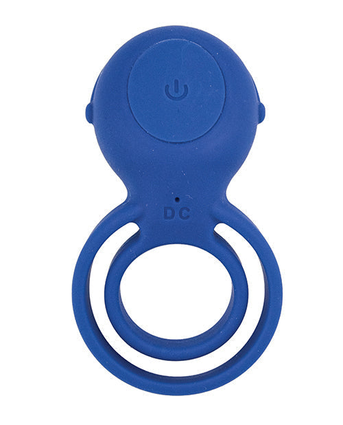 Cockpower Ultimate Vibrating Cock Ring - Blue Nasstoys