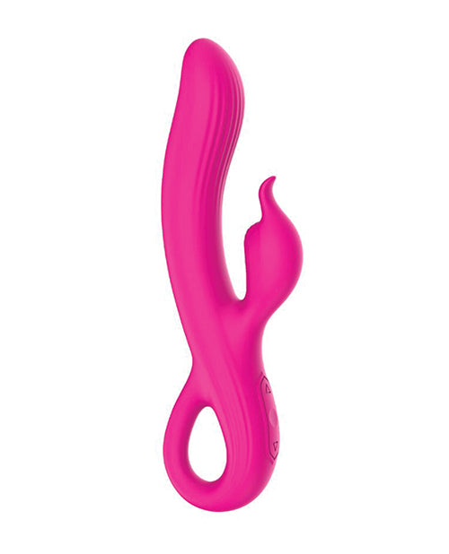 Wild Pop G Spot Vibrator | Lola Rabbit Vibrator | Pink Dual Motor Clit Vibrator | Best Vibrator for Women Novum Brands
