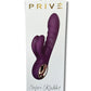 PRIVE G Spot Vibrator | Super Rabbit Vibrator | 10-Function Purple Clit Vibrator | Best Vibrator for Women Novum Brands