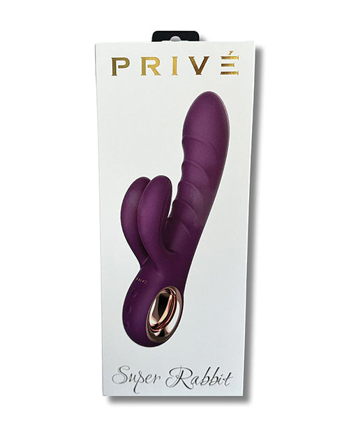 PRIVE G Spot Vibrator | Super Rabbit Vibrator | 10-Function Purple Clit Vibrator | Best Vibrator for Women Novum Brands