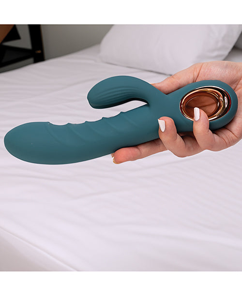 PRIVE G Spot Vibrator | Super Rabbit Vibrator | Teal 10-Function Clit Vibrator | Best Vibrator for Women Novum Brands