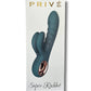 PRIVE G Spot Vibrator | Super Rabbit Vibrator | Teal 10-Function Clit Vibrator | Best Vibrator for Women Novum Brands