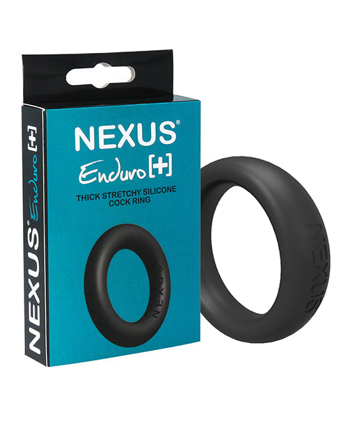 Nexus Enduro Plus Silicone Cock Ring - Black Libertybelle Marketing