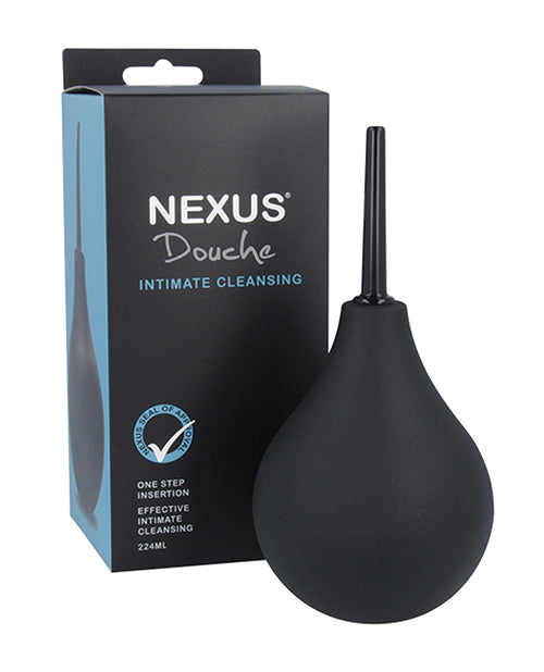 Nexus Non-Return Valve Anal Douche - 224 ml Black Libertybelle Marketing
