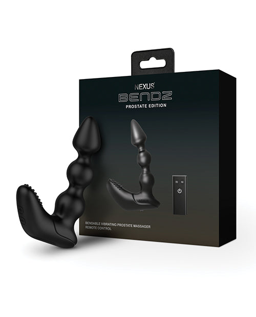 Nexus Bendz Bendable Prostate & Perineum Massager - Black Libertybelle Marketing