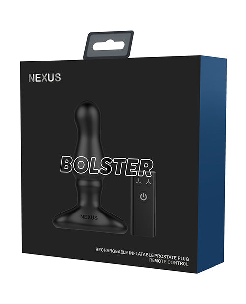 Nexus Bolster Butt Plug  w/Inflatable Tip - Black Libertybelle Marketing