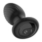 Nexus Tornado Rotating & Vibrating Small Butt Plug - Black