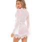 Provence Short Robe - White S/M Oh La La Cheri