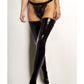 FETISH Vinyl Thigh Highs  Black XL Oh La La Cheri