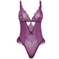 Katana Mesh & Lace Teddy - Purple S/M Oh La La Cheri