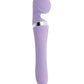 Playboy Pleasure Vibrato Wand Vibrator - Lilac Evolved Novelties INC