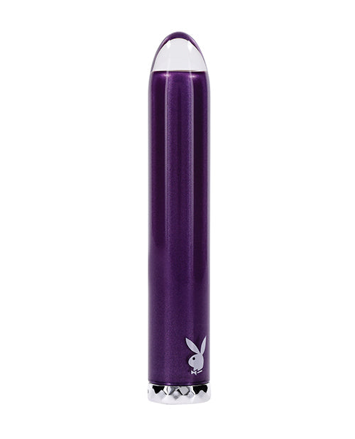 Playboy Pleasure Amethyst Vibrator - Acai Evolved Novelties INC