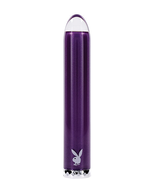 Playboy Pleasure Amethyst Vibrator - Acai Evolved Novelties INC
