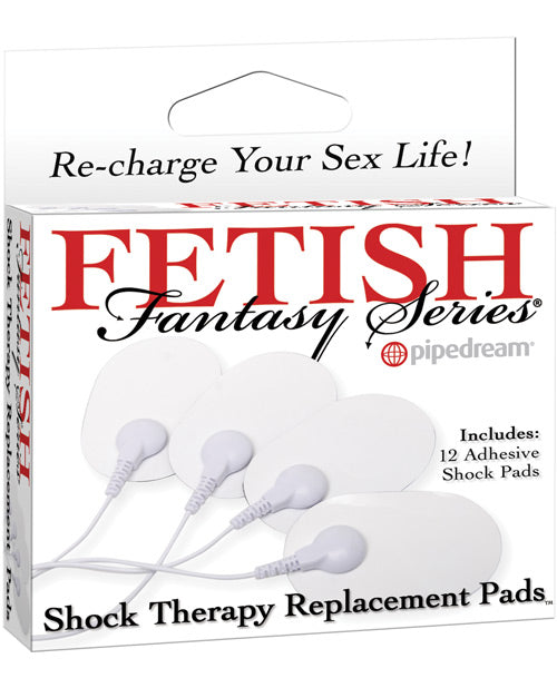 Fetish Fantasy Series Shock Therapy Replacement Pads - 12 pc Pipedream Products