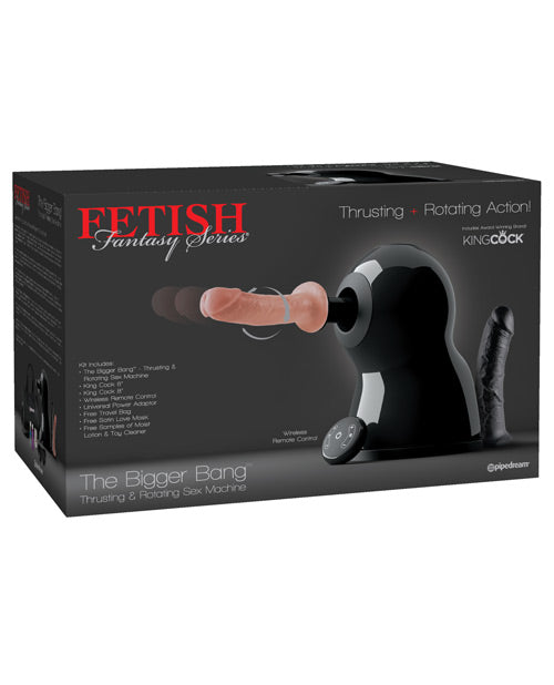 Fetish Fantasy Series the Bigger Bang Thrusting & Rotating Sex Machine Pipedream Products