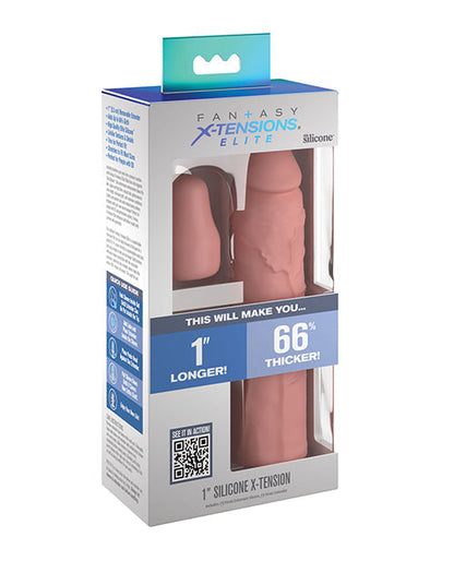 Fantasy X-tensions Elite 7" Sleeve w/1" Plug - Light Pipedream Products