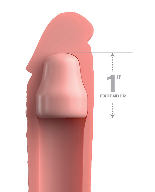 Fantasy X-tensions Elite 7" Sleeve w/1" Plug - Light Pipedream Products