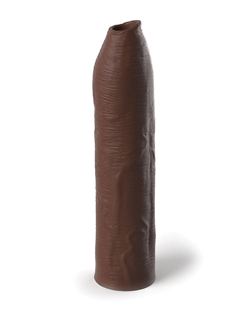 Fantasy X-tensions Elite Uncut 7" Extension Sleeve - Brown Pipedream Products